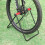 Bicycle parking rack  steel alloy, Ushaped vertical design  triangular frame with antislip function 5