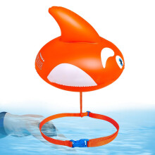 Swimming Buoy, Highly Visible Buoy Float, High Visibility Safety Marine Float Training for Open Water Swimming, Throwing Float Orange 1