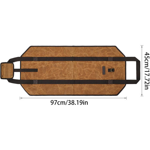 Highperformance firewood carrier with handles 1