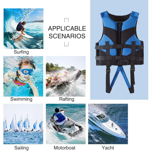 Toddler Swim Vest, Adjustable Training Aid, Secure Fit, Size S/M/L/XL 2