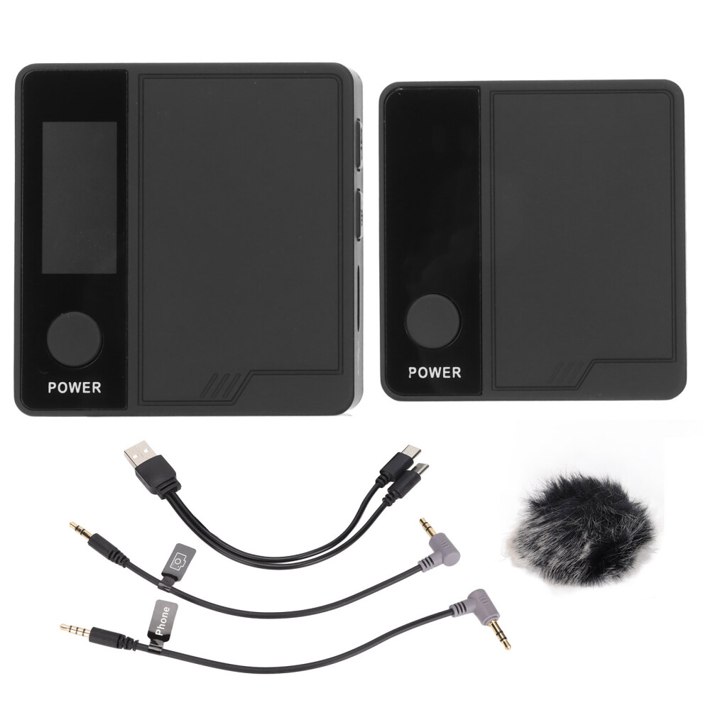 Professional Wireless Lavalier Microphone System, Improved Sound Quality with Clear Voice, Stable Transmission for DSLR, Smartphone, PC, Ideal for Vlo-image-OPC-PNWPF5B-NEW