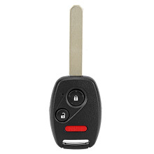 Telecomando per avviamento a distanza con chip ID46, chiave intelligente a 3 pulsanti per auto, compatibile con Honda 2005-2014, telecomando wireless