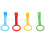 Walking Assist Tools for Toddlers, Multi-Functional Hand Pull for Standing Support, Ergonomic Design Baby Crib Pull Ring Set for Motor Skill Developme 1
