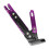 Βάση μοτοσικλέτας από κράμα αλουμινίου CNC με αντιολισθητικό σχεδιασμό, 3