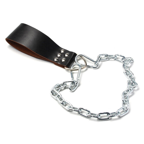 lifting belt with chain dumbbell loading belt weight black