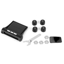 Solarladung, TPMS (drahtloses Reifendruckkontrollsystem), Schnellladung, Echtzeitüberwachung, automatischer Schlafmodus, Farbdisplay,
