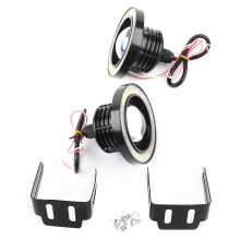 Angel Eyes Halo Ring mistlamp LED COB hoge helderheid vervangingseenheid, waterdicht IP65 aluminium behuizing echt glazen lens lange levensduur