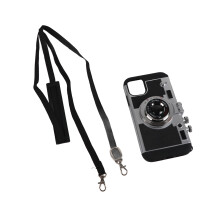 Vintage Style Camera Design Case For iPhone, Classic 3D Retro Form With Solid Buttons And Realistic Switches, Protects Your Device From Bumps And Scra