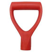 Replacement for Shovel Handle, Dshaped Multifunctional Plastic Garden Accessories, Red