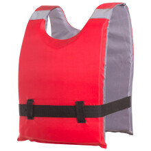 life jacket adult reflective stripes 75n buoyancy aid adjustable strap for fishing swimming sailing red