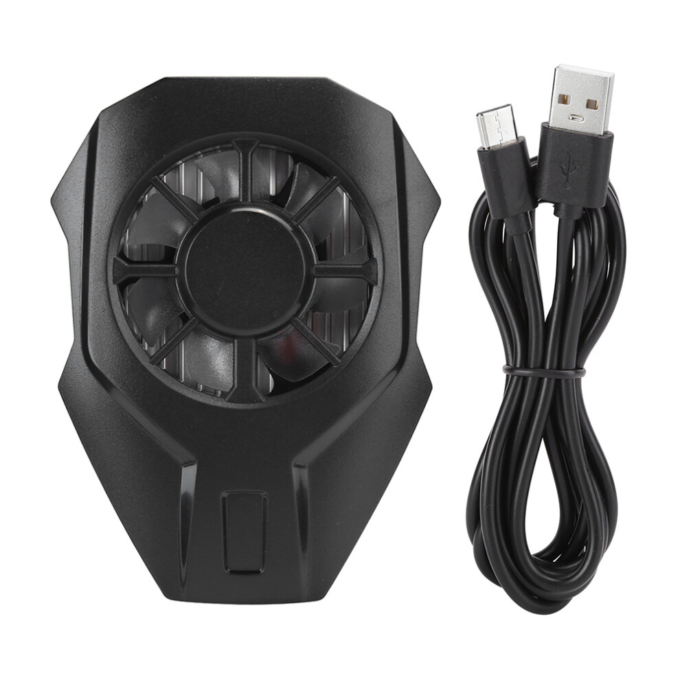 Semiconductor Cooling Radiator For Smartphones, Quiet Fan For Fast Efficient Heat Dissipation, Magnet Design For Secure Attachment, Rgb Lighting For S 9486358060810