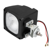 Farol de trabalho LED de alta resistência com feixe de 150, certificado EMC, 12-24V, luz de inundação, para tratores e caminhões, com