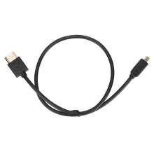 Micro-HDMI-zu-HDMI-Adapter, bidirektionale Verbindung, unterstützt hochauflösendes Video für GoPro, Kameras, Raspberry Pi, Laptops, Tablets, 0,5