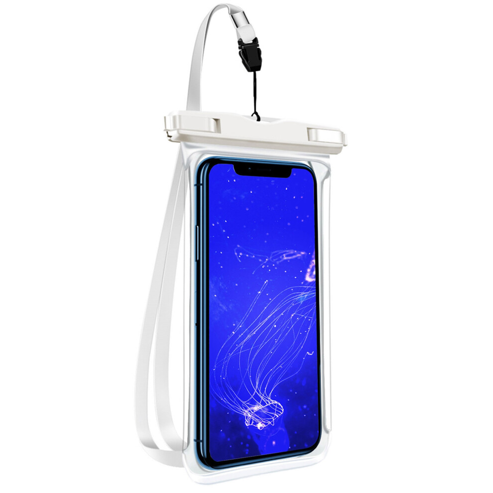 Secure Waterproof Phone Pouch, Three Dimensional Molding Design Ensures Excellent Waterproof Protection, Universal Size With Ultra Clear Windows And S 9486358061367