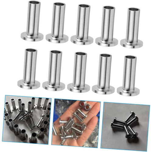 10 x Protective Sleeves for Wire Rope Railing Robust Cable Railing Sleeves Rustproof for Wire Rope Safe Railing Installations 1