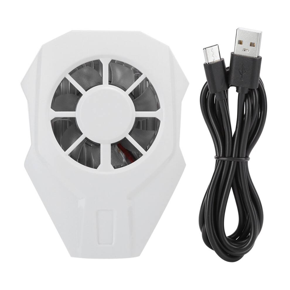 Semiconductor Cooling Radiator For Smartphones, Quiet Fan For Fast Efficient Heat Dissipation, Magnet Design For Secure Attachment, Rgb Lighting For S 9486358060827
