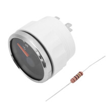 Digital vandstandsindikator, 52 mm, vandtæt sensor i industriel kvalitet med alarmfunktionalitet, 4 marinebådssystemer, rustfrit stål