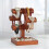 'Practical Sturdy Wooden Watch Stand and Bracelet Home Accessory with Adjustable Viewing Angles' 2