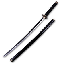 Bamboo Anime Swords Sword/Anime Original Texture for Role Play and Collection with a Display Stand