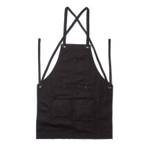 Utility Apron For Waterproof Protection, All-day Comfort With Quick Access Pocket, Heavy Duty Canvas Fabric Bib Apron Featuring Adjustable Strap And M