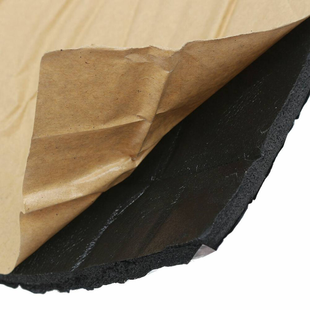 Sound Deadener Thermal Insulation Mat Aluminum Foil Automotive Noise Reduction Heat Barrier Waterproof Acoustic Dampening Pad 4 Hood & Firewall 9139052875531
