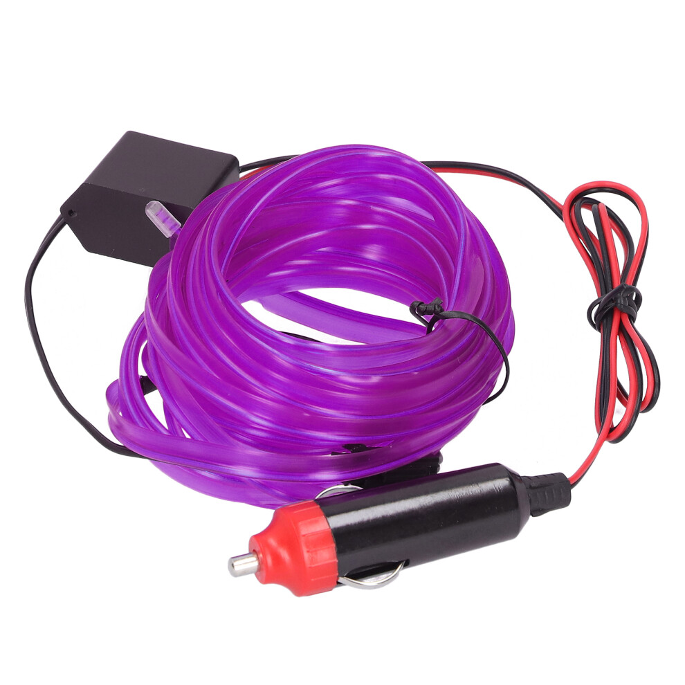 Automotive Car Interior Decoration Neon El Wire Universal Atmosphere S Flexible & Water Resistant Led Strip W/ Fuse Protection 4 Vehicle Light 9139052886230