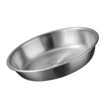 Stainless Steel Soup Bowl Mixing Rice Bowl Houseware Silver 20X2X3.7CM