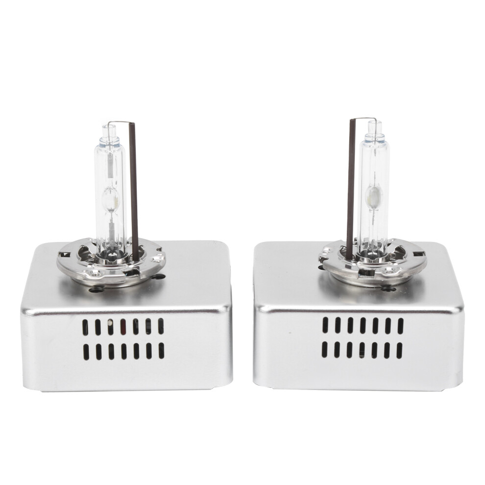 D5s Hid Bulbs 5500K, Waterproof Shock-Proof Long-Lasting Performance High Low Beam 40W Xenon Replacement, Cool Super Bright Illumination W/ White 9139052886438