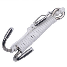 Stainless Steel and NylonDrift Hook, Diving Dual Hook, Scuba Diving Hook, Scuba Diving Hooks Silver for Diving Enthusiasts and Photographers