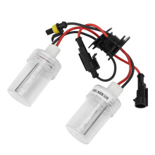 Lâmpada de farol de xenônio super brilhante, branco cristal 8000K, lâmpadas HID de alto brilho, sistema HID AC digital, preenchida com gás
