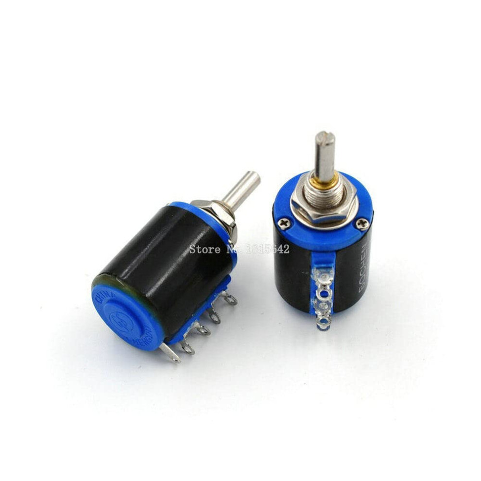 Wxd312 1W 4K7 4.7K Ohm 5Ring Multiturn Precision Wire Potentiometer 9412369571144