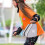 Ice Skate Bag, Breathable, Adjustable Strap, Multifunctional threelayer purple 2