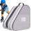 Ice Skate Bag, Breathable, Adjustable Strap, Multifunctional threelayer purple 5