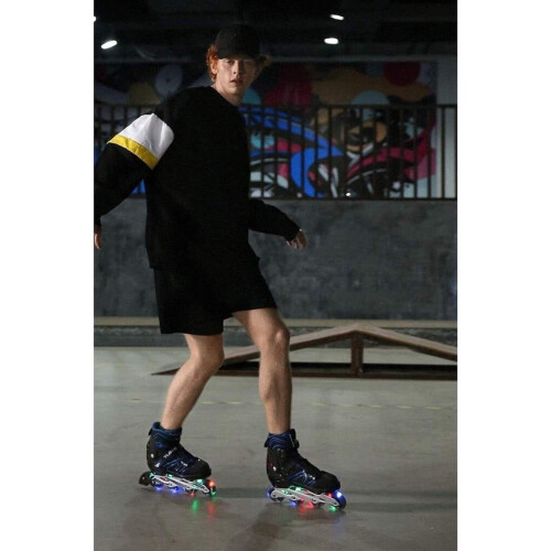 Inline Skates for  Adjustable Shoe Size (Colour : XL) 2