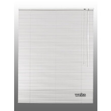 Aluminium Venetian Blind 60 x 160 cm/60X160 cm in White Colour – Operating Side: Right