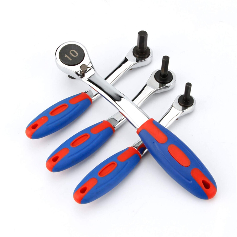Wrench Sets Reversible Ratchet Hex Wrench 4Mm 5Mm 6Mm 8Mm 10Mm 12Mm 14Mm 17Mm 9426802046496