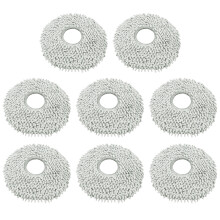 Paquet de 8 chiffons de vadrouille pratiques pour Robot de