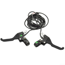 Aluminium brake levers for electric bicycles with parking function
