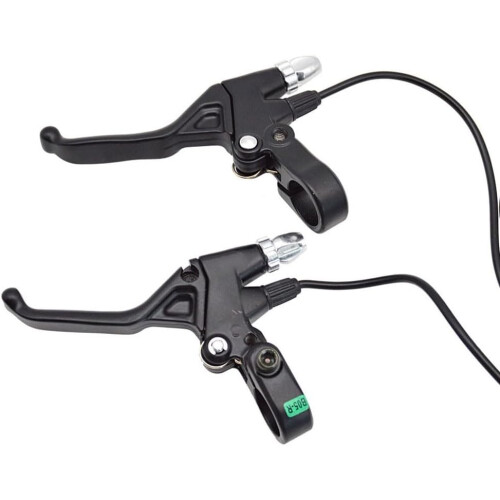 Aluminium brake levers for electric bicycles with parking function 2