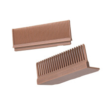 Lightweight Hair Straightener Attachment Clip on Comb-brown
