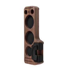 Wood Tamping Station Coffee Tamping Stands Wood Material-walnut