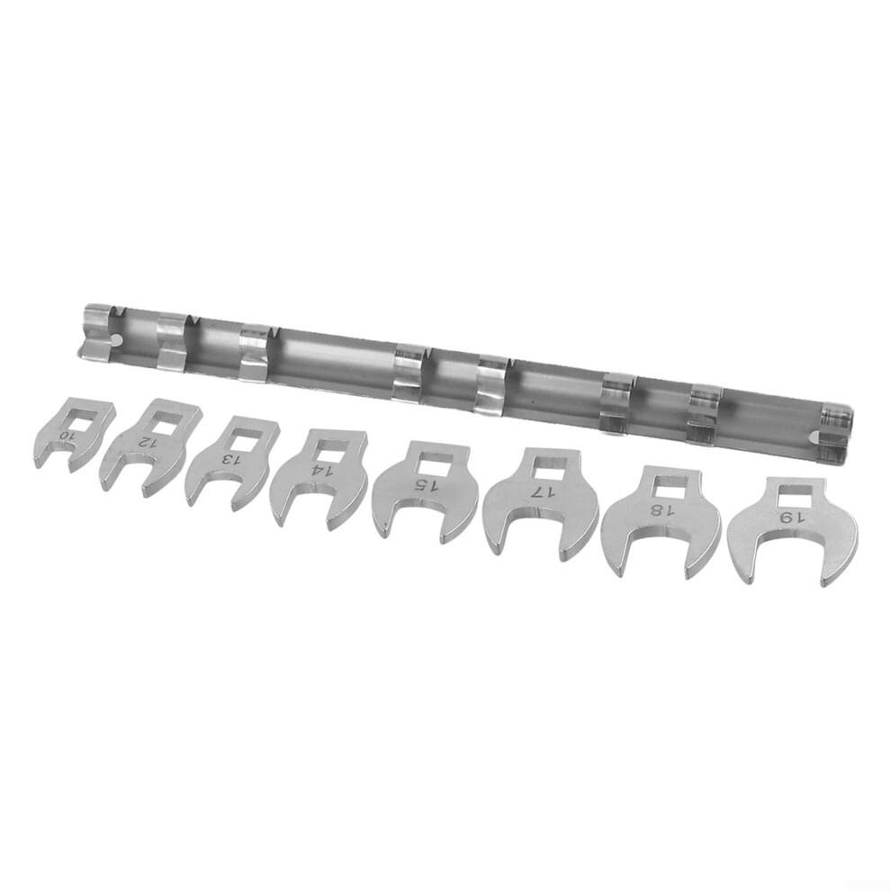 38' Drive Open End Ratchet Wrench With Interchangeable Heads 8 Piece Openend Spanner Set For Production Processing 9426802047127