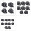 Plastic Replacement Part Home Appliances Part Plastic-8pcs 3