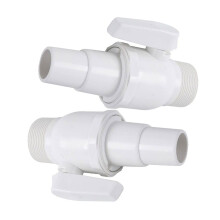 Adaptateur multifonctionnel d'entretien de piscine,-Deux pièces
