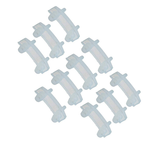 Coussinet de rechange en caoutchouc et Silicone, 10 pièces,