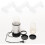 Coussinet de rechange en caoutchouc et Silicone, 10 pièces, 7