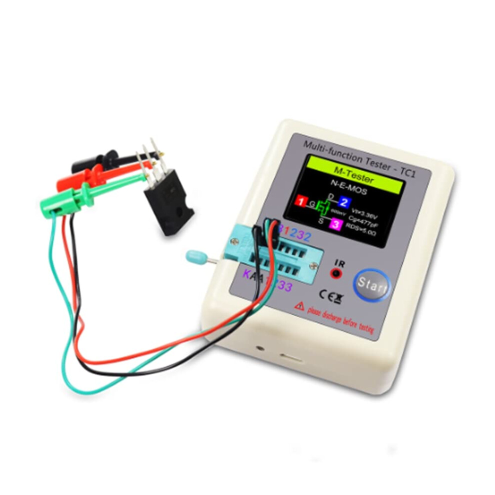 Lcrtc1 Tc1 Display Multifunctional Tft Backlight Transistor Tester For Diode Triode Capacitor Resistor Transistors Ref: 4288 9365049546980