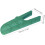 Boot Remover for Cowboy Boots  Boot Lifter Puller Shoe Remover Cyan Blue 3