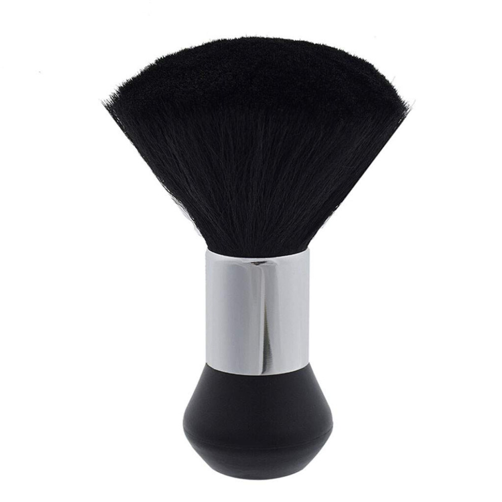 Cleaning Hairdressing Brush Style Haircut Hair Broken Tool Sweeping Ring Beard Hair Care Shampoo Apple Fragrance (Black, One Size)