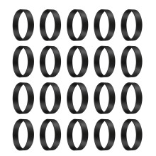 20PCS Belt Vacuum Cleaner Belt Rubber Texture Drive Belt Quick